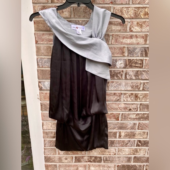 Fifth Culture Black & Silver Avant Garde Dress - Picture 4 of 7